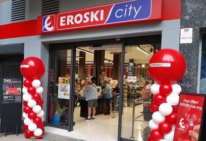 Supermercado franquiciado de Eroski