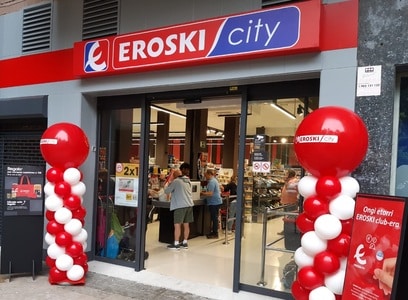 Supermercado franquiciado de Eroski