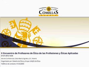 Etica de las profesiones y éticas aplicadas