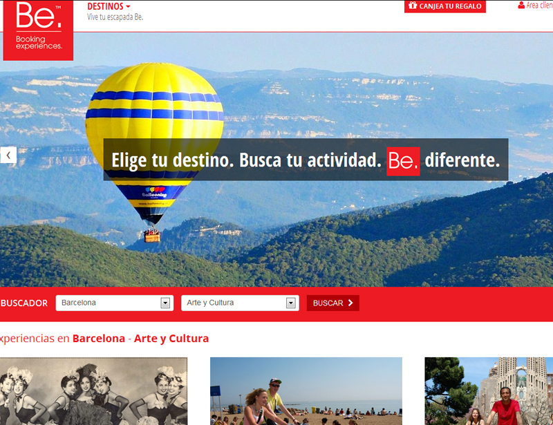 Experiencias para viajeros