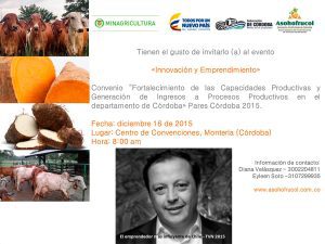 Foro de Innovación y Emprendimiento