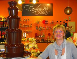 Fuentes gigantes de chocolate para todo tipo de celebraciones
