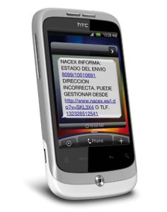 Gestión de envíos por smartphone