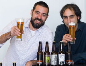 Gonzalo Abia y Daniel Vara, promotor de Tyris