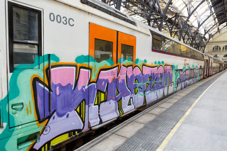 Un sistema predictivo por IA de prevención de grafitis gana el reto de Renfe