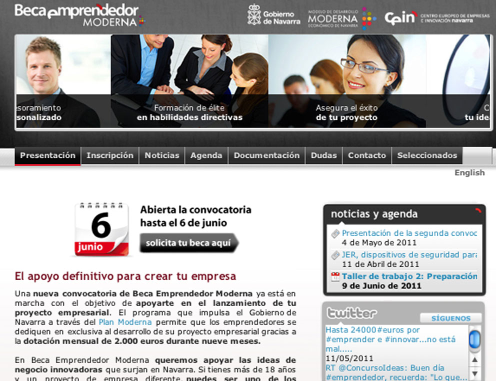 Hasta 2.000 euros al mes para montar una empresa innovadora