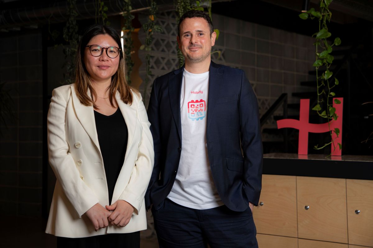 Lidia Hu y Pedro Máiquez, fundadores de Holafly