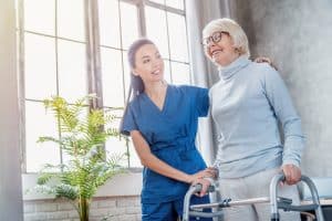 Cuidado de mayores, residencia de ancianos
