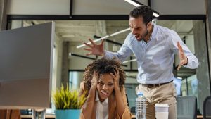 Una bronca del jefe puede provocar un accidente laboral