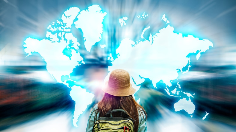 Viajes y tecnología istock
