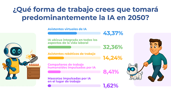 Forma de trabajo predominante en 2050