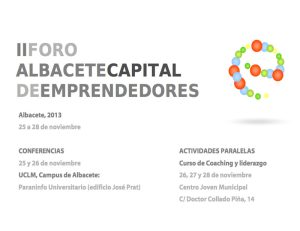 II Foro «Albacete capital de Emprendedores»