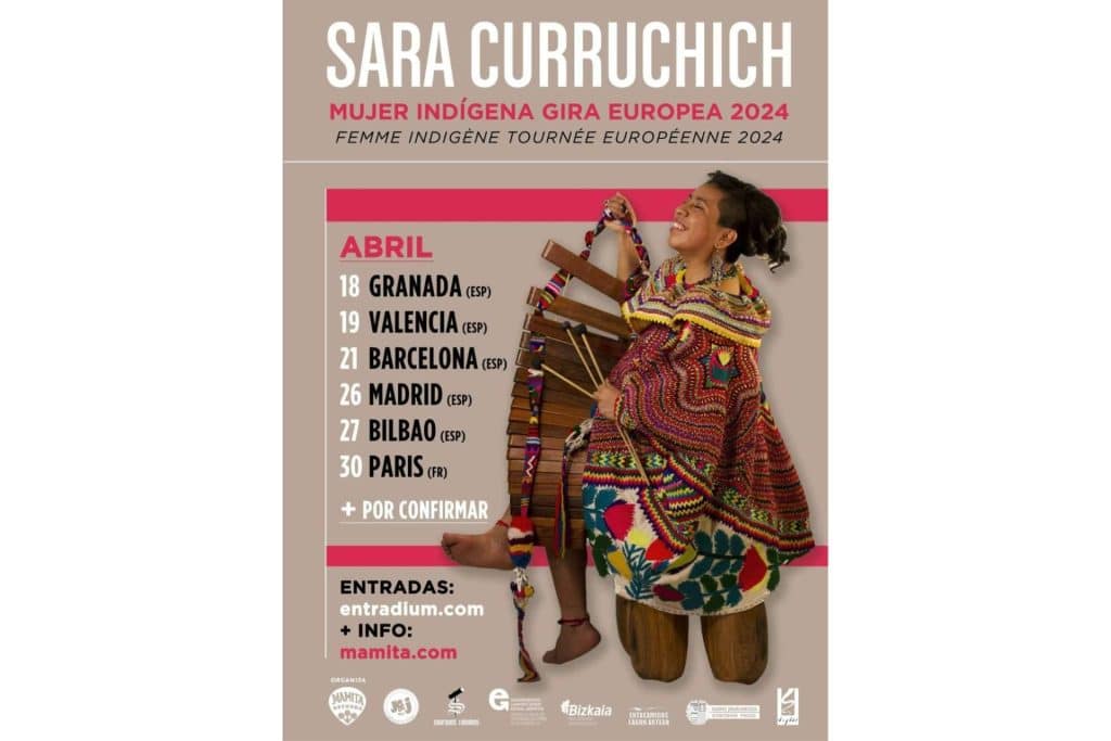 Sara Curruchich gira mundial de su último disco ‘Mujer Indígena’