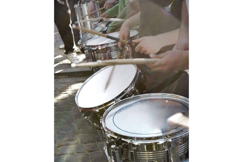 Todos los instrumentos para armar la batucada, disponibles en Percuforum