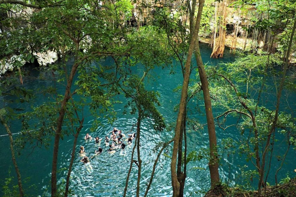 La propuesta de Tierras Mayas, una experiencia inmersiva en los cenotes