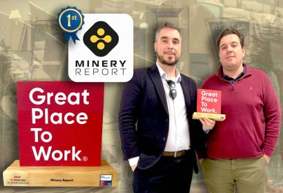 Minery Report lidera Best Workplaces Spain 2025 tras destacar entre las mejores empresas IT del país