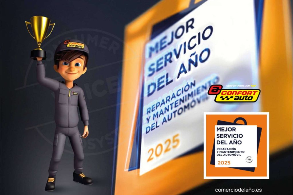 Segundo año consecutivo para Confortauto como ‘Mejor Servicio del Año’