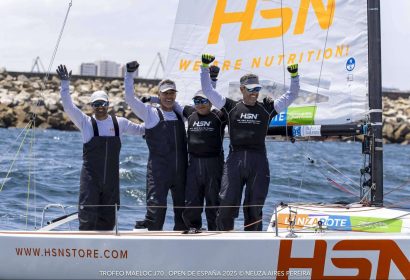 Los canarios ‘HSN Sailing Team’ ganan el Campeonato Nacional Open de España de J70 – Trofeo Maeloc