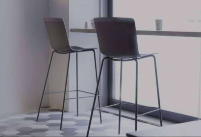 El taburete alto como pieza clave en espacios actuales, soluciones de Spacio para uso profesional y doméstico