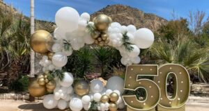 Decoración con globos para eventos corporativos, festivales y establecimientos