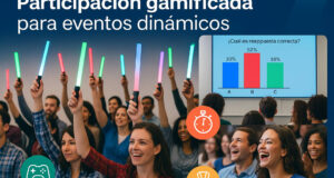 Custom Vote introduce palos LED para impulsar la participación en congresos médicos interactivos