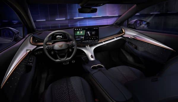 Interior del CUPRA Tavascan