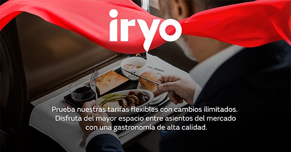iryo avanza por la vía de un servicio de calidad, flexible y sostenible