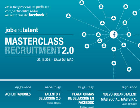 Jobandtalent organiza el Master Class Recruitment 2.0