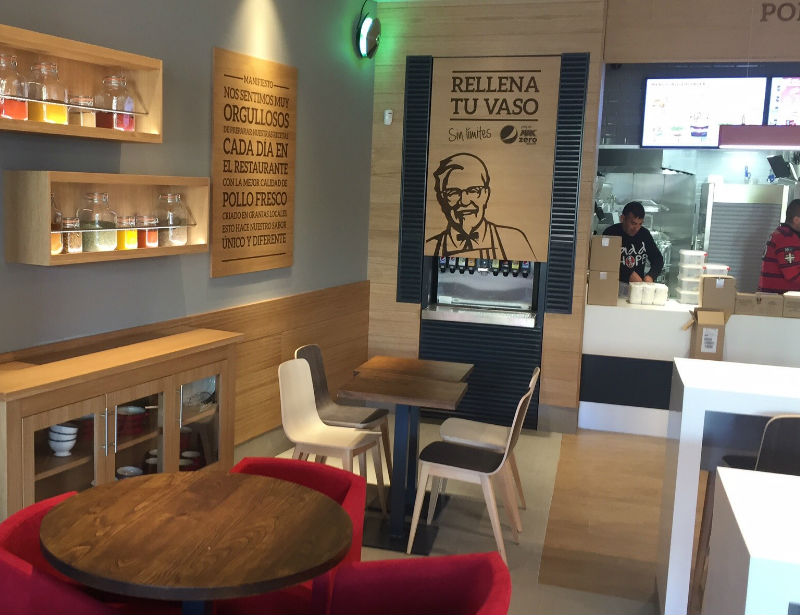 KFC estrena local en Las Rozas
