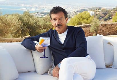 Larios y Antonio Banderas brindan por la Buena Vida