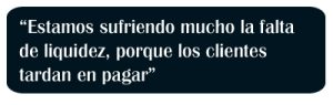 Los clientes tardan en pagar