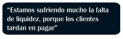 Los clientes tardan en pagar