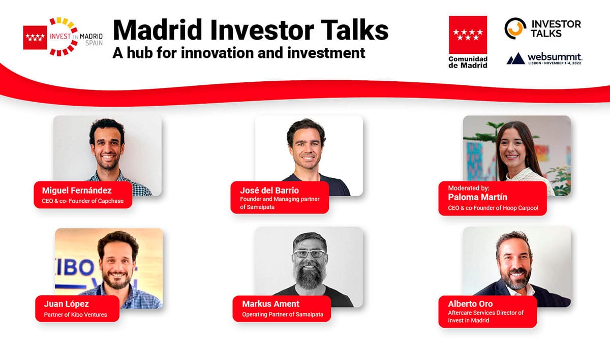 Madrid Investor Talks Web Summit Lisboa