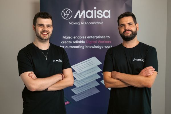 David Villalón (izquierda) y Manuel Romero, fundadores de Maisa