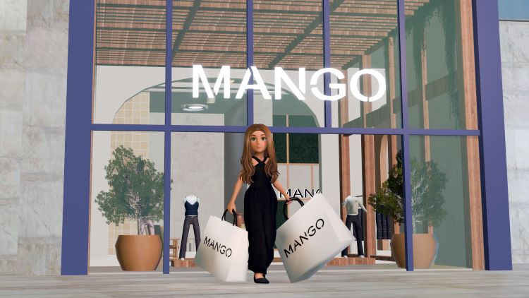 Nueva tienda de Mango en el metaverso de Roblox