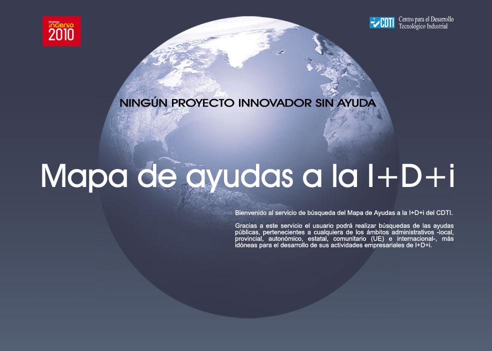 Mapa de ayudas a la I+D+i