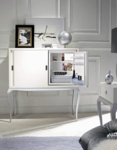 Minibar con productos locales