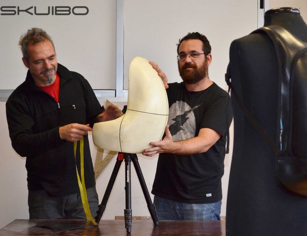 Skuibo: Mochilas y bolsos de neumáticos reutilizados