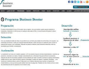 Nace Bbooster, aceleradora de startup