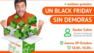 NACEX te invita a participar en el webinar “Un Black Friday sin demoras”
