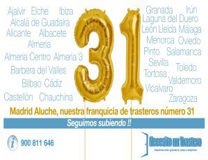 Necesito un trastero llega a Aluche