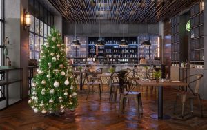 el negocio de las cenas de Navidad