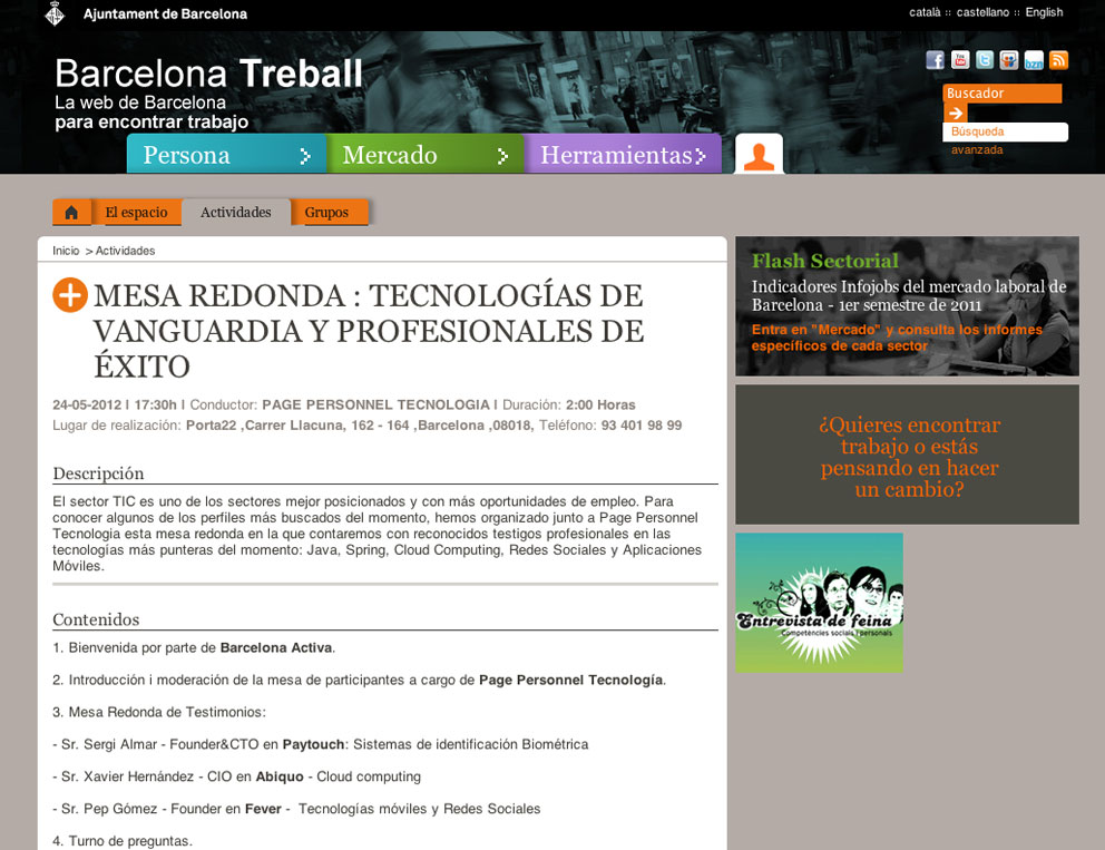 Oportunidades de empleo en el sector TIC