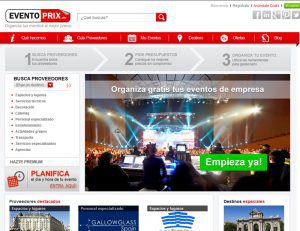 Organiza un evento en un solo portal