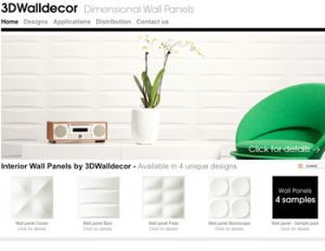 Papel de pared en tres dimensiones