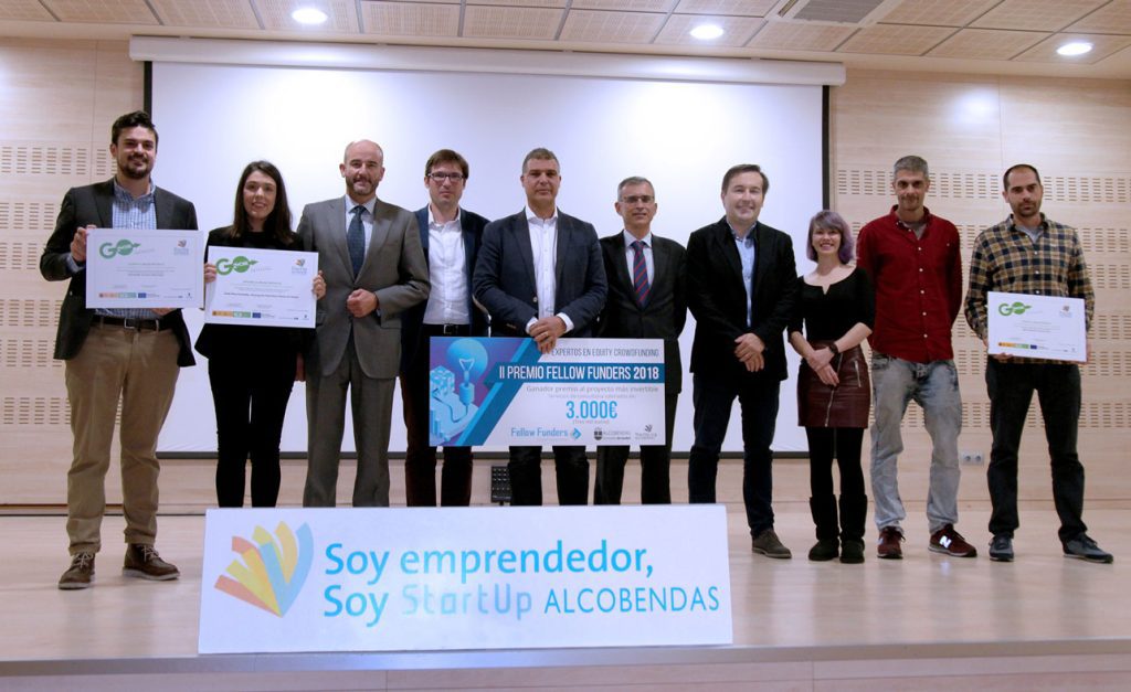 Paula Pérez, ganadora de la VI Edición de StartUp Alcobendas 2018