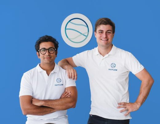 Avinash Sukhwan (izquierda) Y Benoit Menardo, cofundadores de Payflow