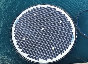 Planta de energía solar fotovoltaica flotante en La Palma