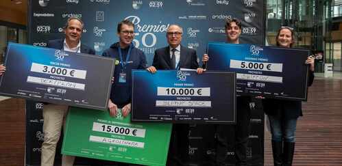 Nueva edicion de los Premios +50 emprende