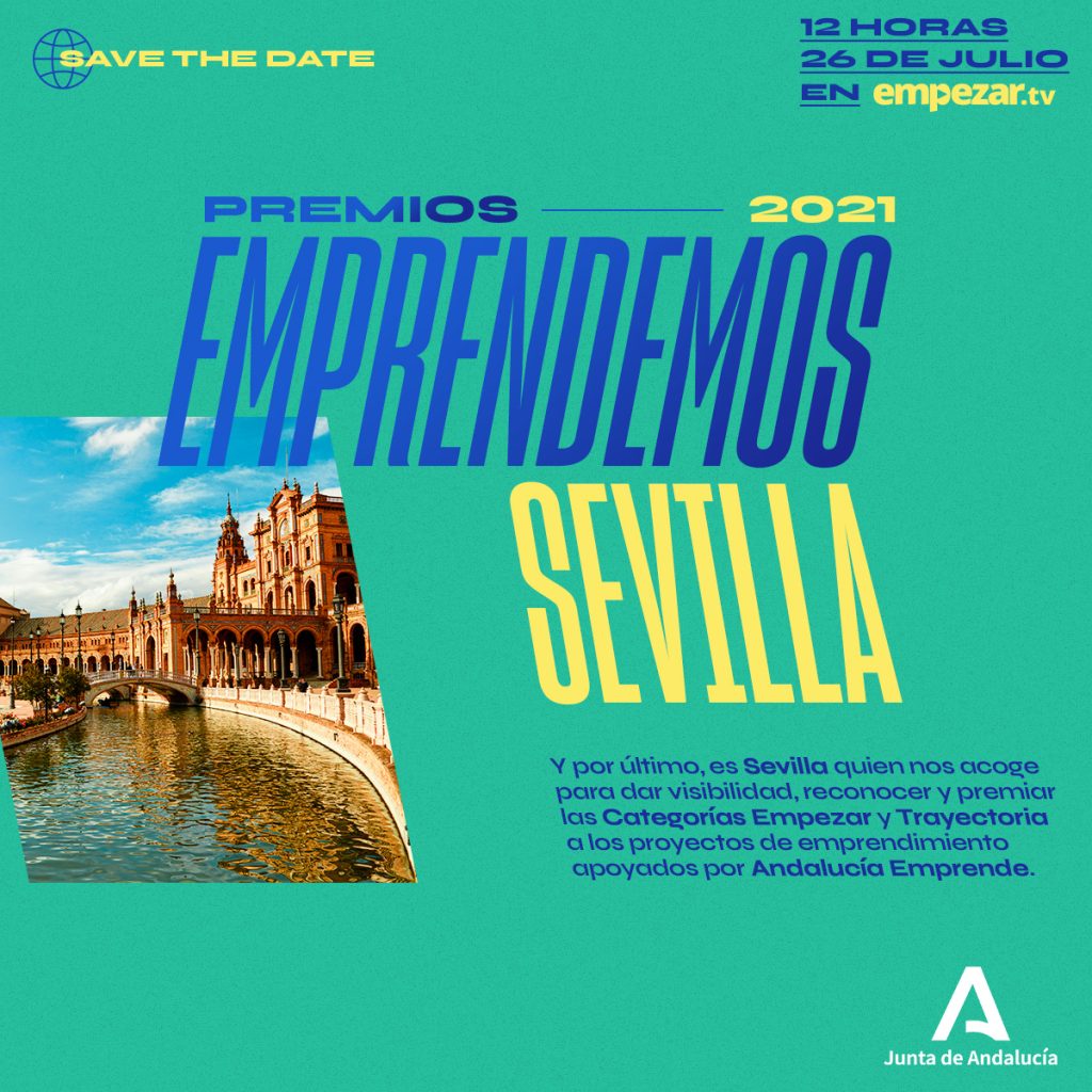 Los ‘Premios Emprendemos’, de Andalucía Emprende, llegan a Sevilla